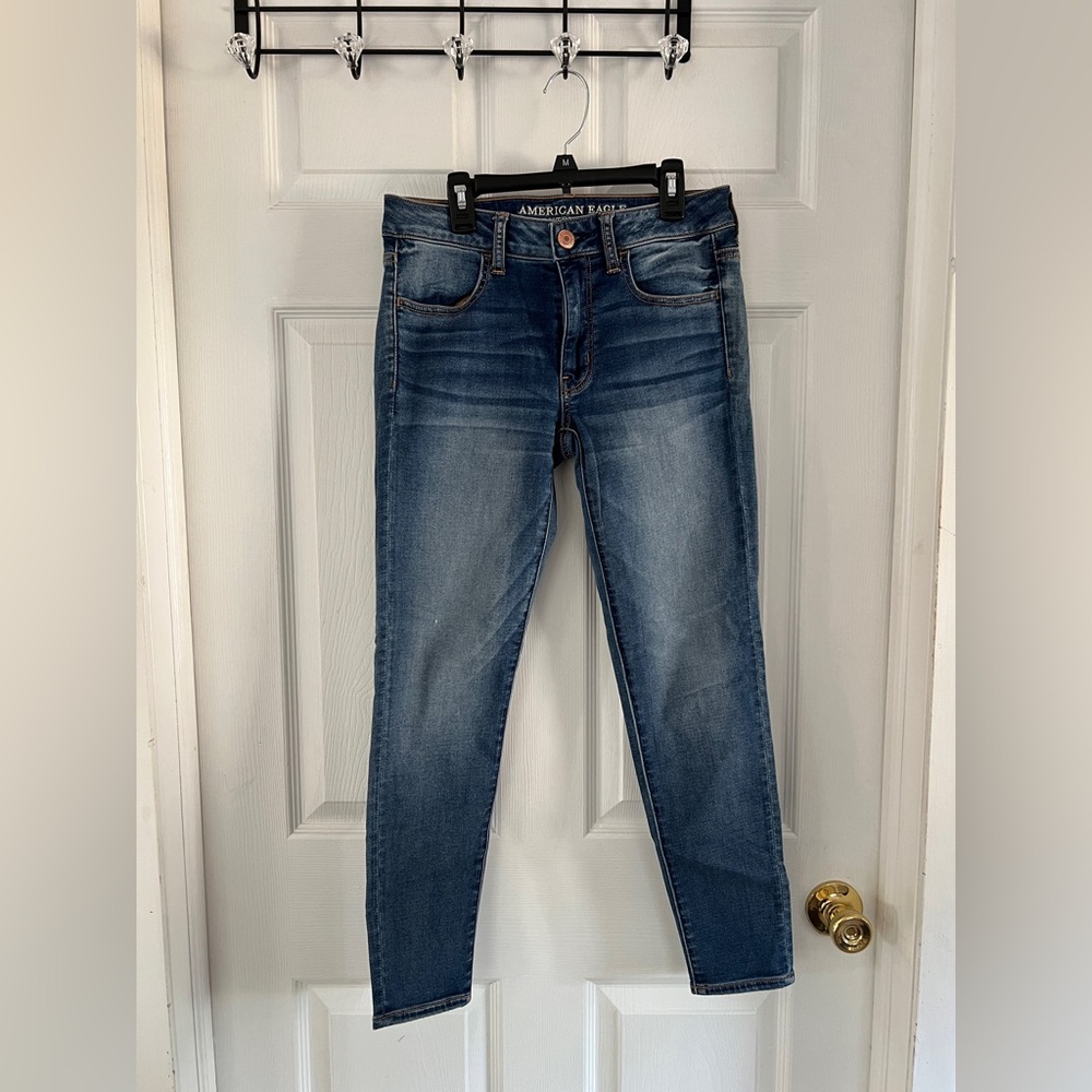 American Eagle Outfitters Women's Skinny Jeans - Blue